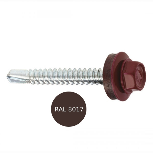 სახურავის ჭანჭიკი WF-48035- RAL 8017 (250ც) — სარემონტო აქსესუარები